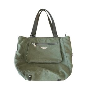 Kipling Olive Green Messenger/Computer Crossbody Bag